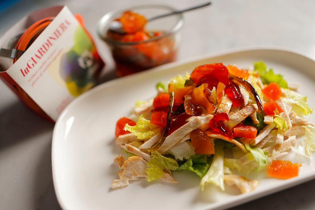 Pollo e Giardiniera di verdure Bonci: un piatto unico e fresco per l’estate