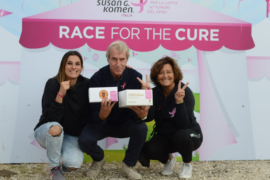 Il Bria Rosae con ‘Susan G. Komen Italia’ contro il cancro al seno