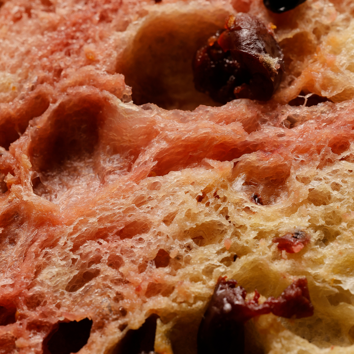 Dettaglio impasto Panbriacone Frutti di Bosco 850g
