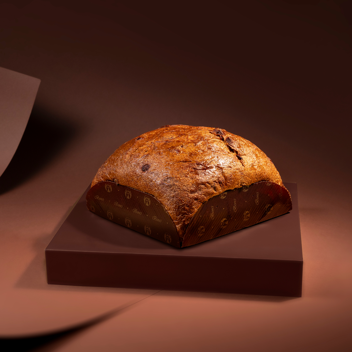 Foto ambientata Panbriacone Rum & Cioccolato 850g, prodotto su vassoio