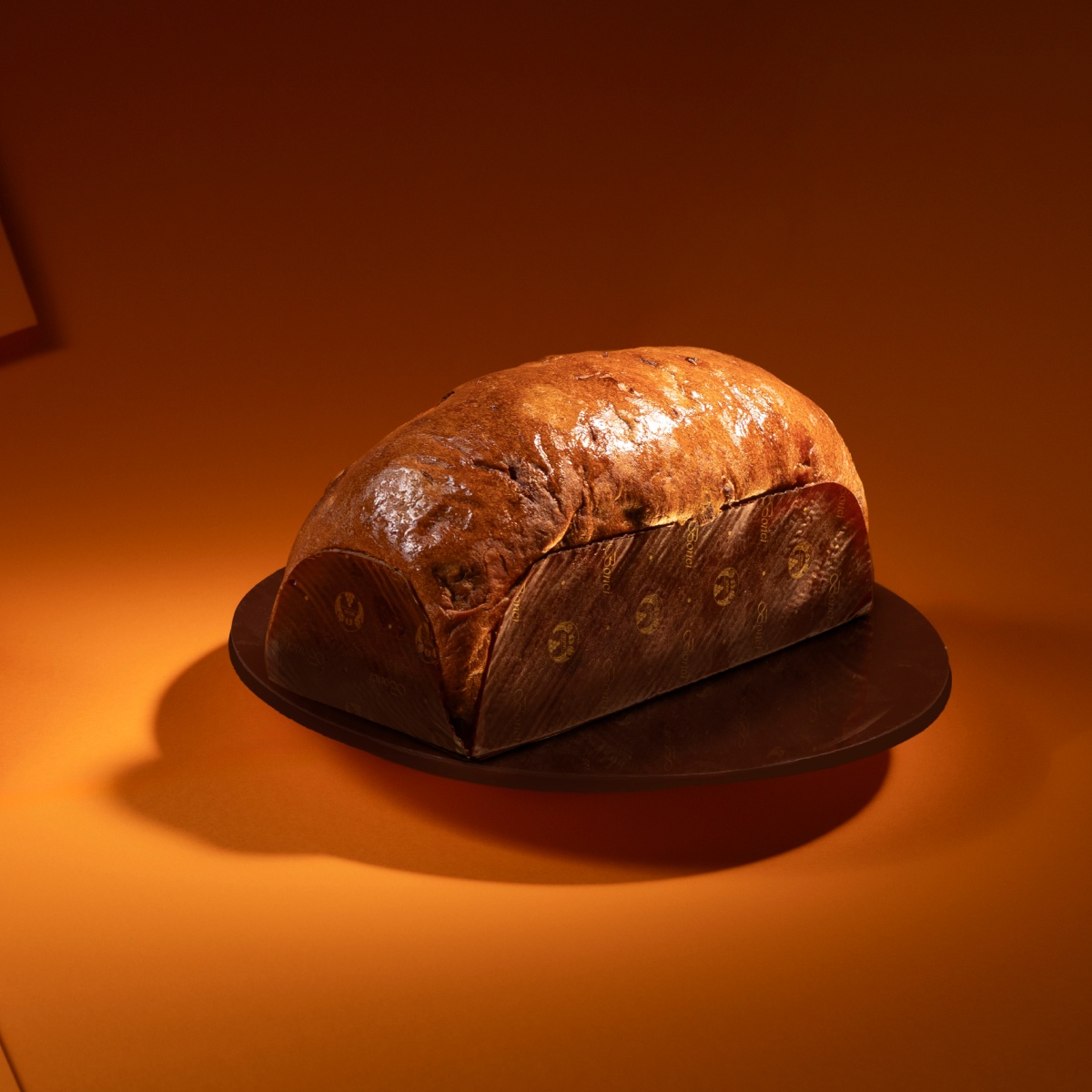 Foto ambientata Bria Tronchetto Mandanero 500g, prodotto su vassoio
